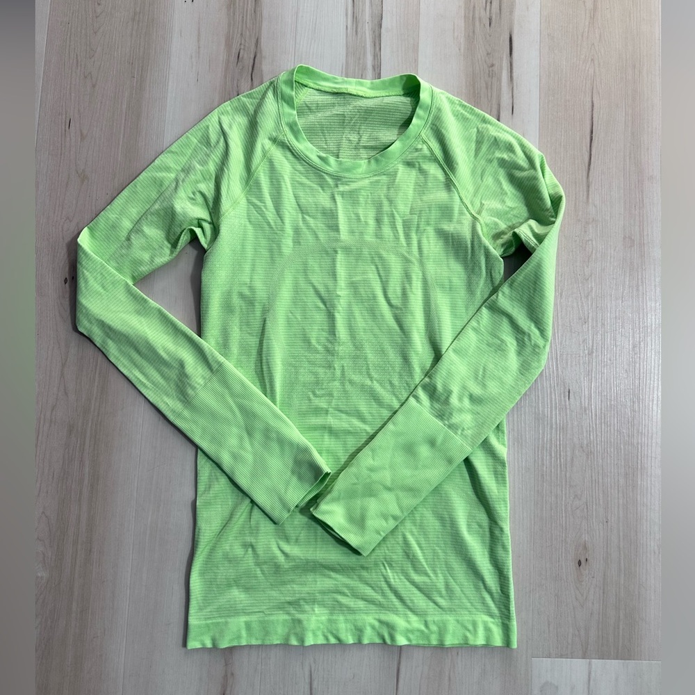 Lululemon Swiftly Tech Long Sleeve, Like Green